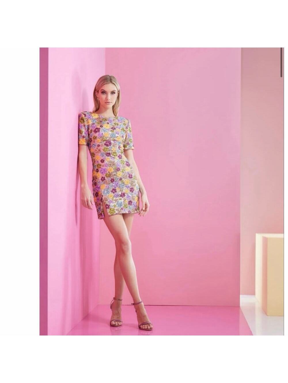 Dress the Population Maddox Floral Dress